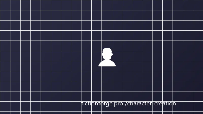 FictionForge character builder showcasing traits, arcs, and relationship mapping