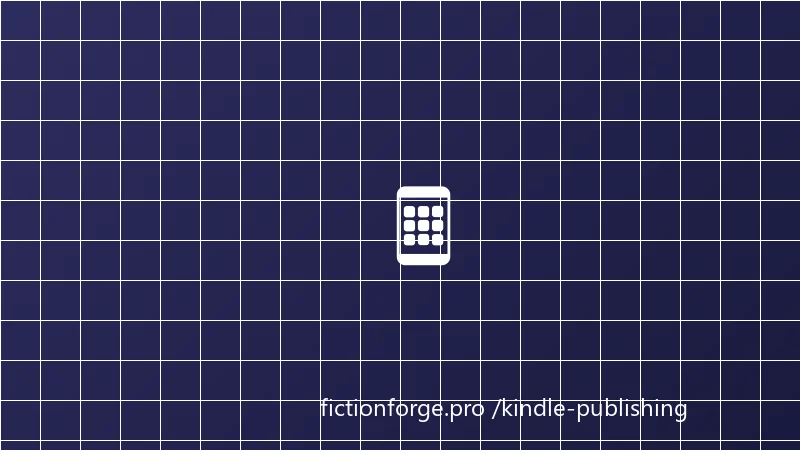 FictionForge KDP export tool showing ebook formatting and publishing workflow